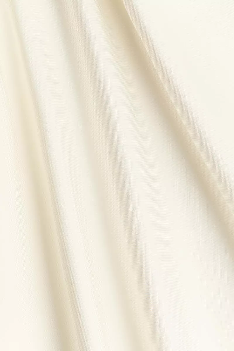 Asymmetric viscose skirt