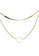 CELOVIS gold CELOVIS -  Solana Moon Circle Pendant Multi-Layer Herringbone Chain Necklace in Gold D1872AC562D6A0GS_1