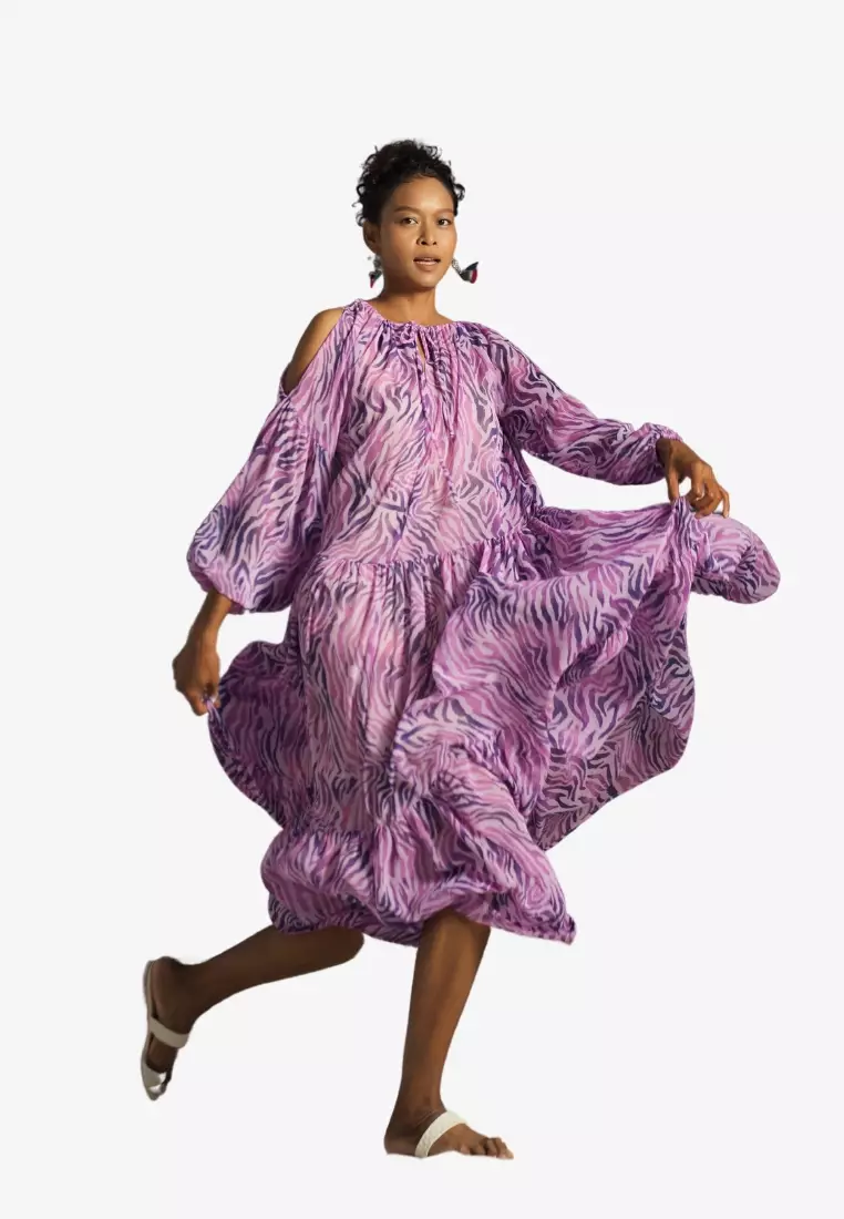 Summer Get Away Maxi Chiffon Dress