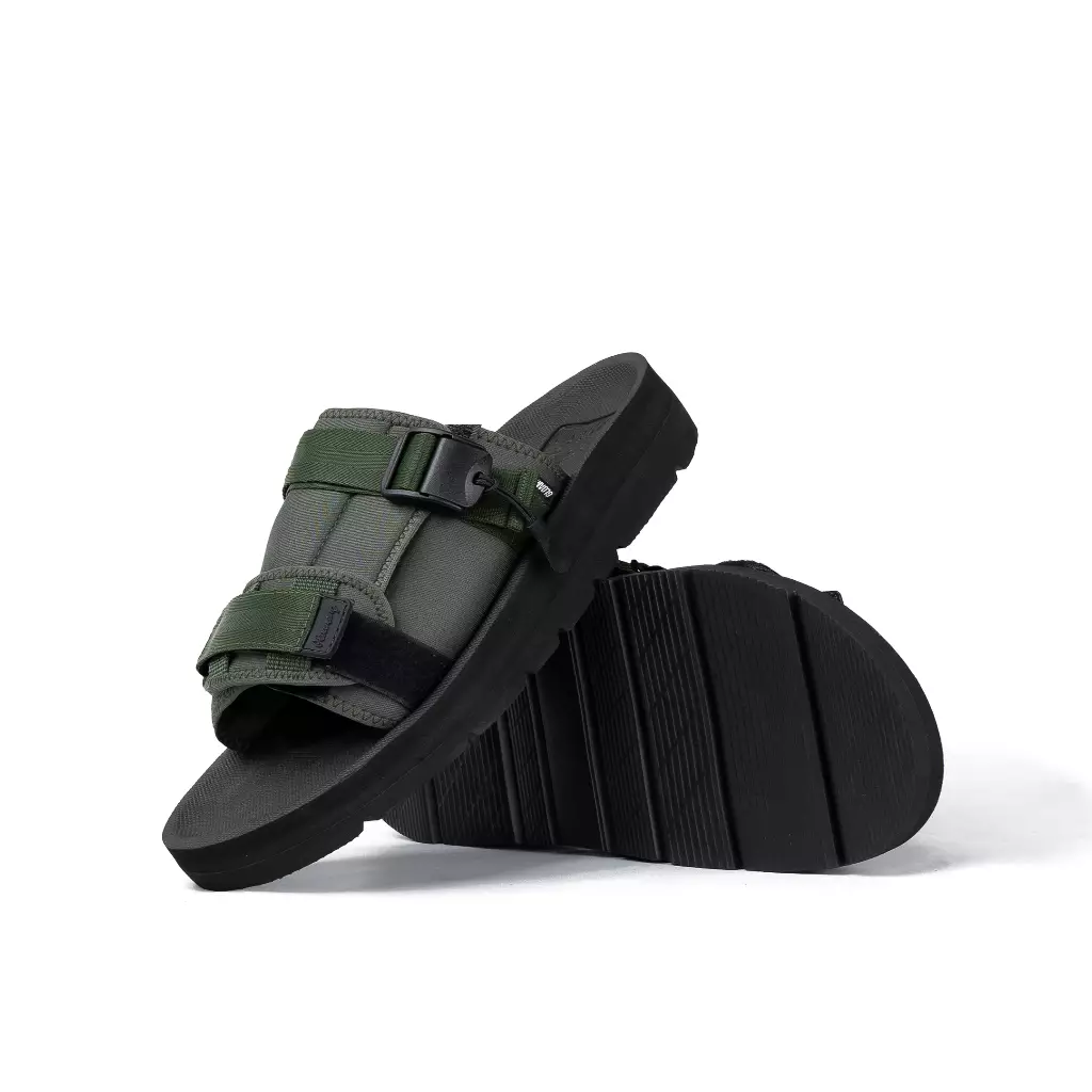 Achromo Lith Sandal Casual Slip On Green Unisex / Sandal Slide Hiking Adventure