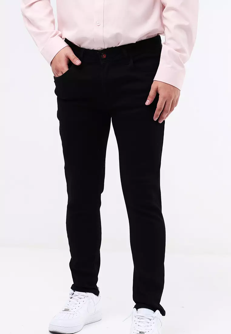 Denim Long Skinny Fit Stretch Jeans