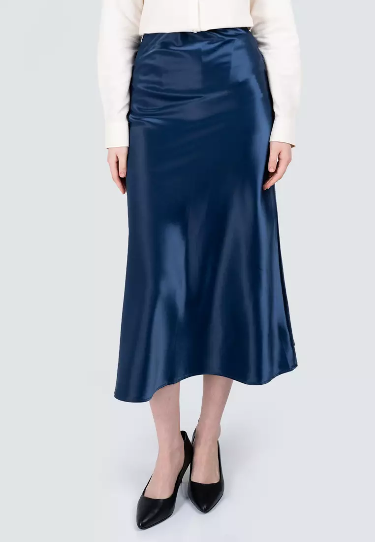 Polo Haus - Women’s Satin Slip Skirt WBLS002