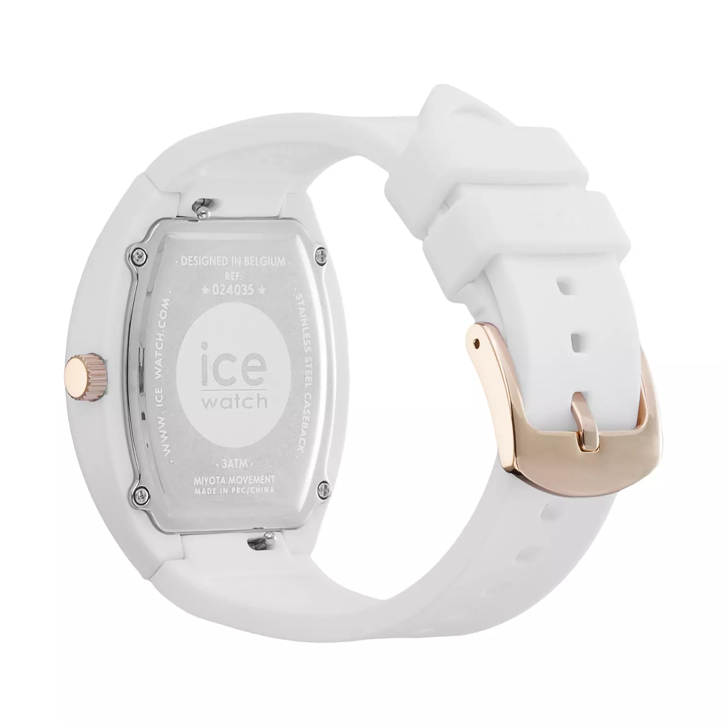 Jam Tangan Wanita Ice Watch ICE Boliday Dome - White Sunset Rainbow 35mm [024035]
