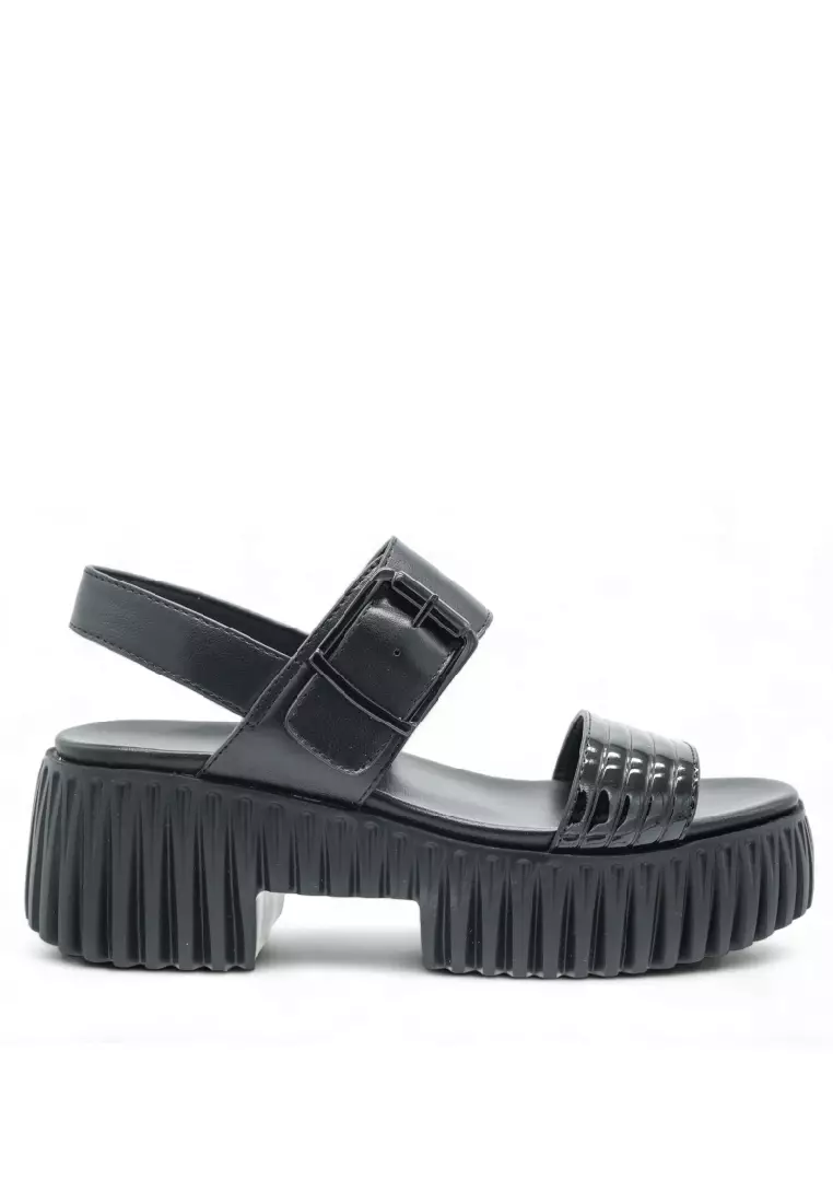 Discount on Noveni  shoes - SKU: Noveni Women Wedge Platform Sandals - 240480105