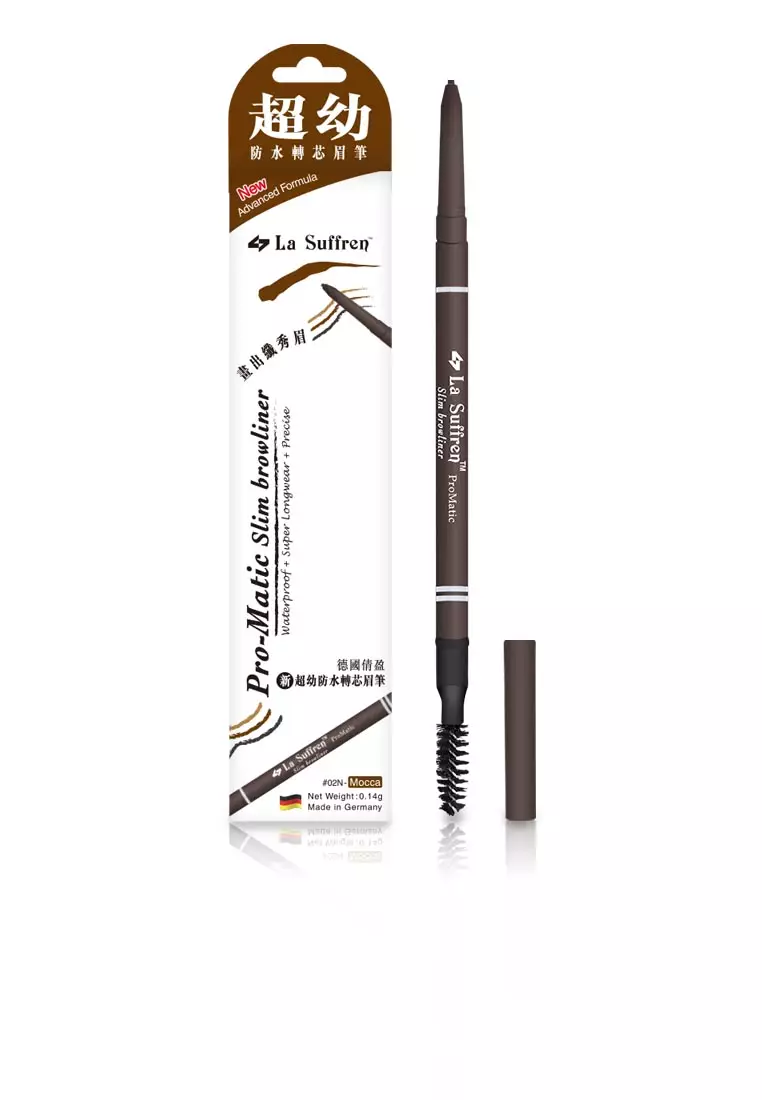 (2-Pack) COVERGIRL Easy Breezy Brow Fill + Define Eyebrow Pencil, 515 Honey  Brown, 0.008 oz, Eye Pencil, Brown Eyebrow Pencil, Blendable Pencil Fill