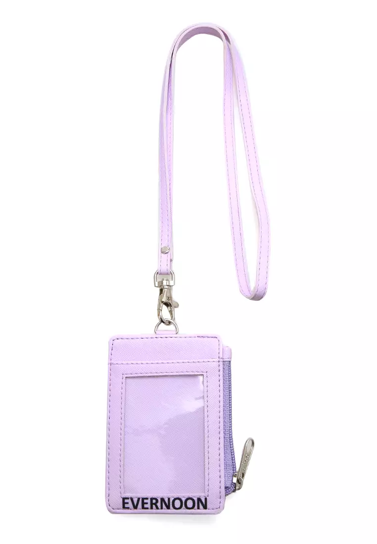 Siska Name Tag Seleting ID Card Desain Simple Premium Quality - Ungu Lilac