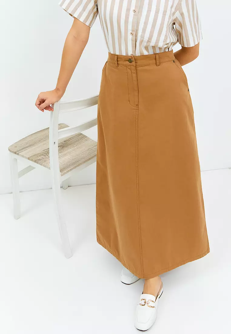 Carila Brown Skirt (G.21104)