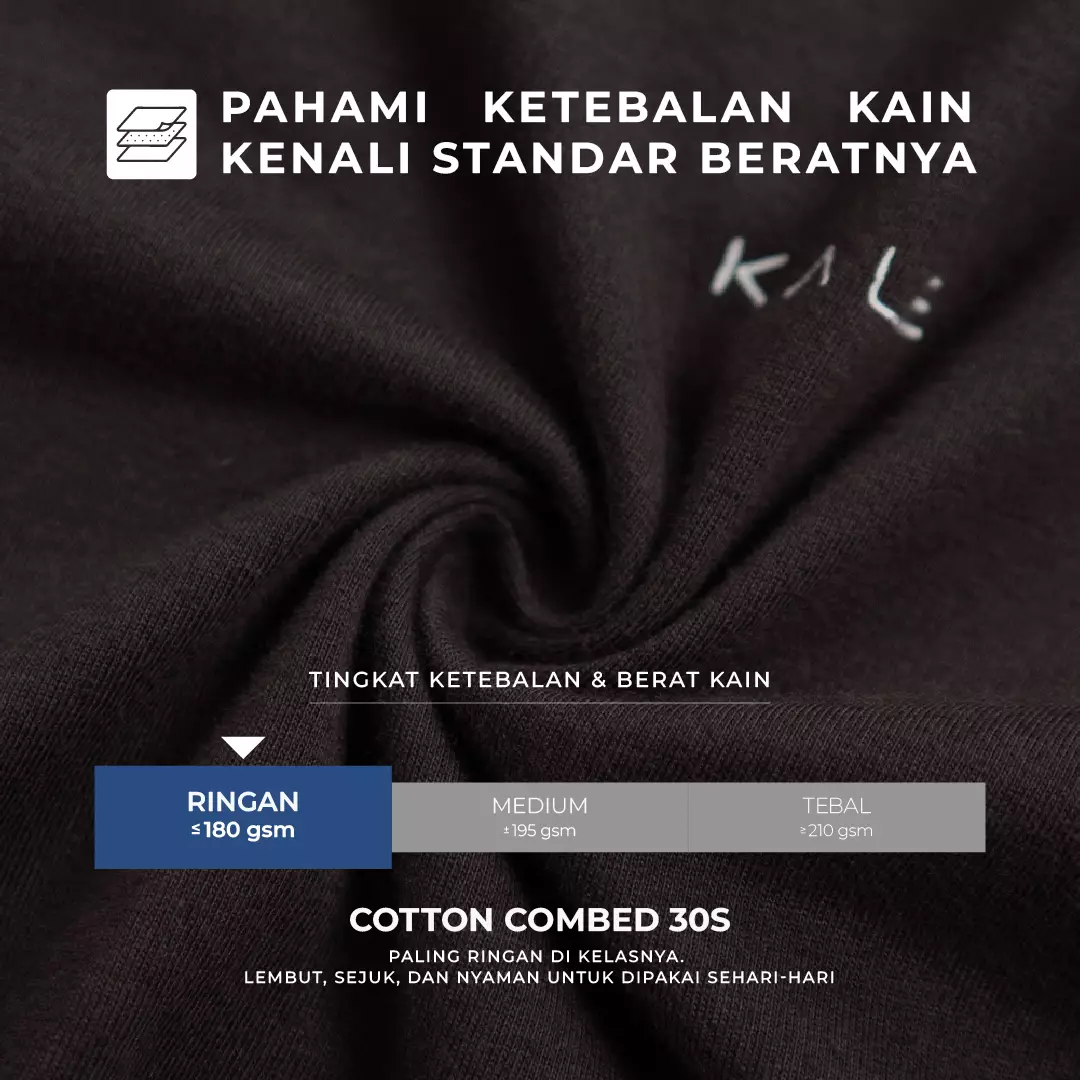 Kale Arion Coffe Brown / T-Shirt Pria Lengan Pendek / Unisex