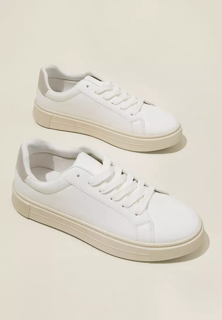 Ella Sleek Lace Up Sneakers