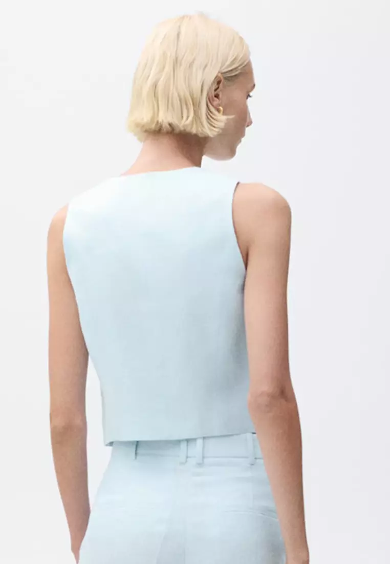 Linen Suit Waistcoat