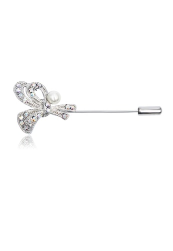Buy So Seoul Dainty Flower Bouquet Brooch Hijab Pin With Pearl Online Zalora Malaysia