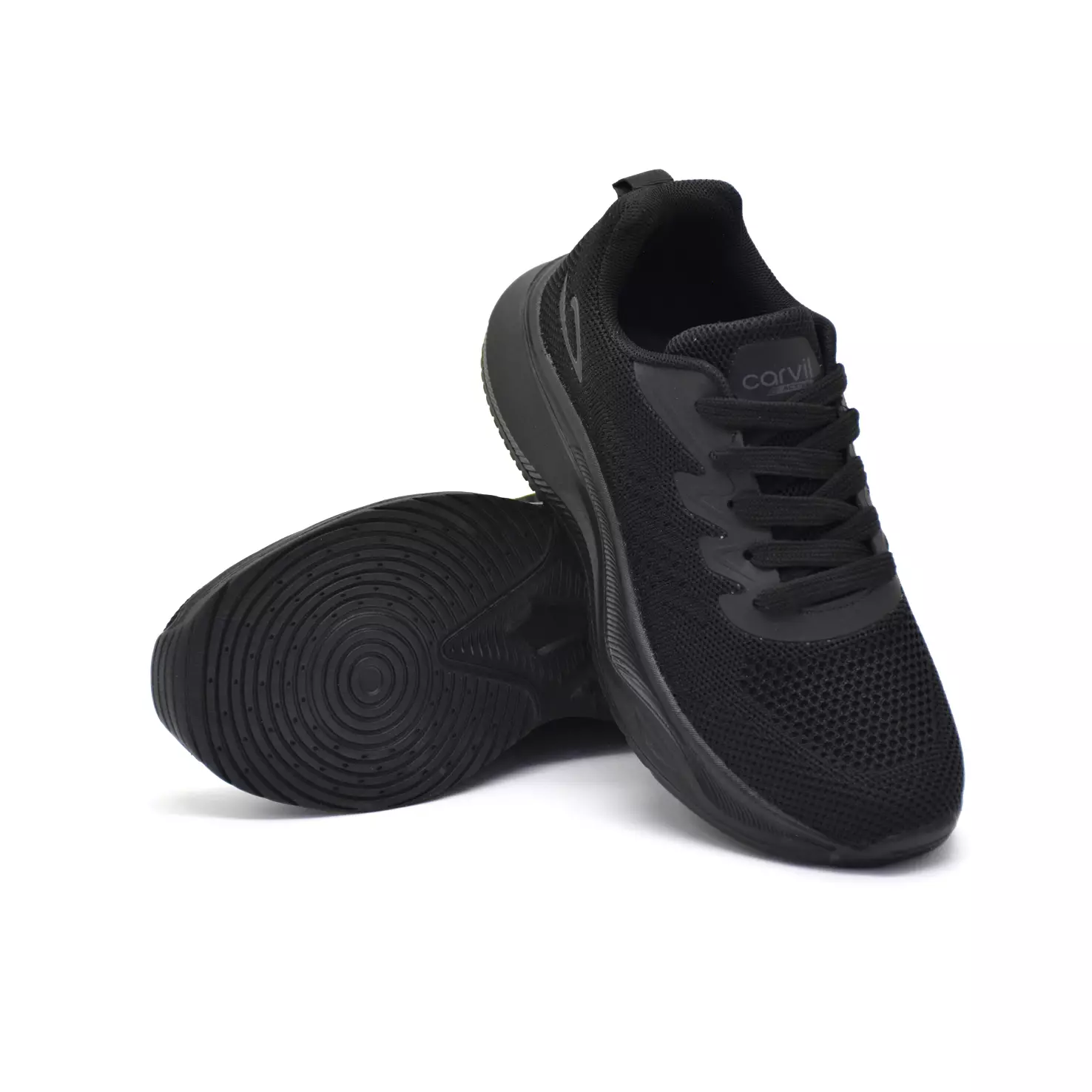 Carvil Sepatu Sekolah Anak Zuppa-02 ST Black/Black