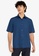ZALORA BASICS blue Drawstring Short Sleeve Shirt F5E4CAA8BD1D7DGS_1