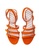 House of Avenues orange Ladies Multi Straps Suede Block Heel Sandal 5319 Orange DE4E9SHF899CB5GS_6