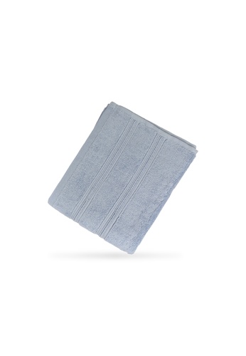 Buy Dkny Baby Blue 100 Cotton Thick And Soft Hand Towel Acqcan Collection Online Zalora Malaysia