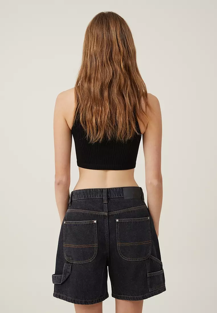 Carpenter Denim Shorts