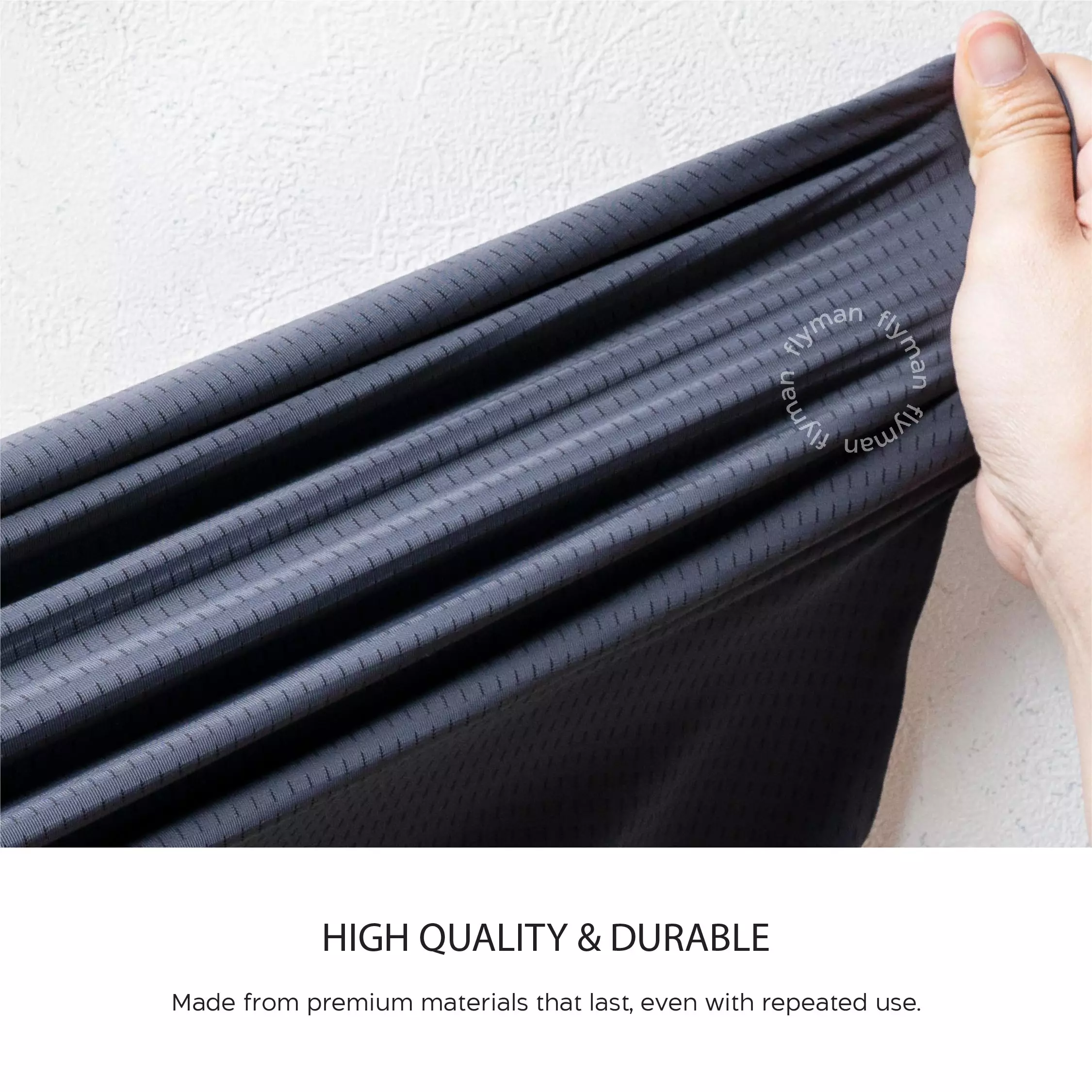 Flyman Ice Silk Active Shirt 1 Pcs FMAS 3557 - Ash