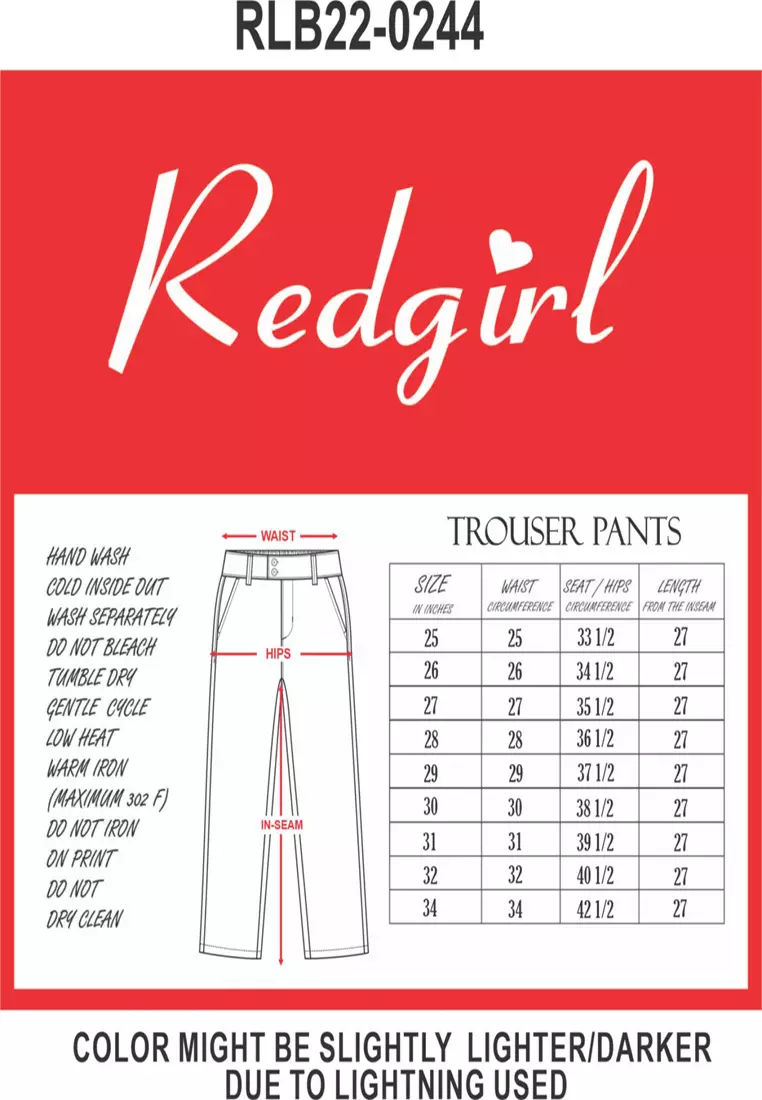 Colored Trouser Pants