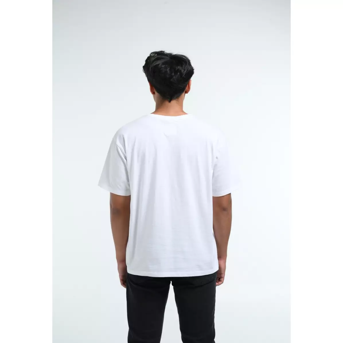 MANZONE Kaos Pria Lengan Pendek Flareon - White Colour WHITE