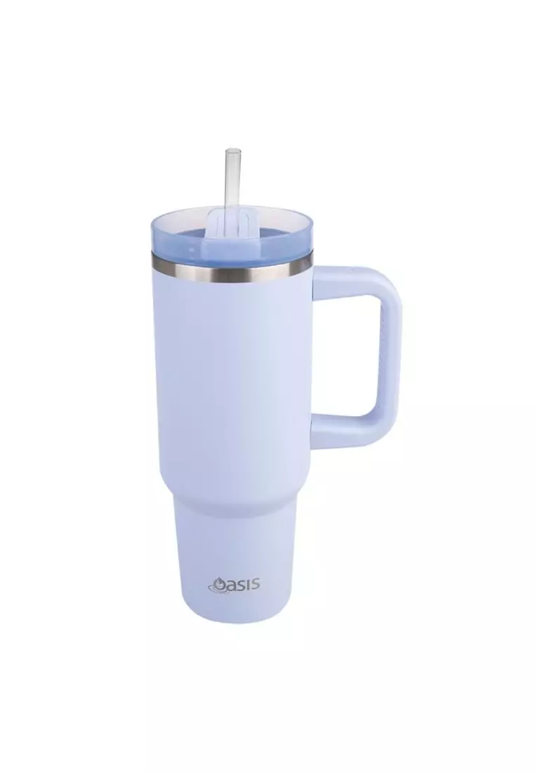 Oasis Stainless Steel Insulated Commuter Travel Tumbler 1.2L - Periwinkle