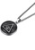 ADORA black Stainless Steel Eye Pendent Necklace 6DC3DAC949C888GS_3