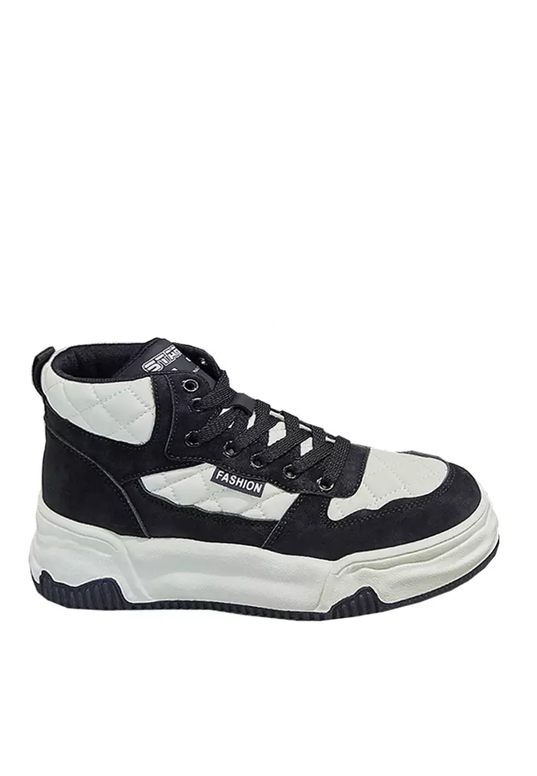 Discount on Twenty Eight Shoes  shoes - SKU: VANSA Fashionable High-Top Platform Sneakers VPW-T2503