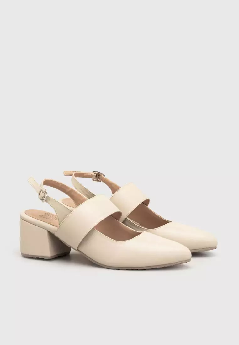 Starky Heels Ivory