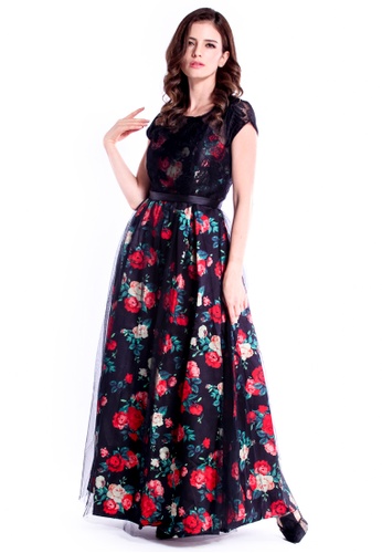 Canada Floral Evening Dresses Online Acbec D9250