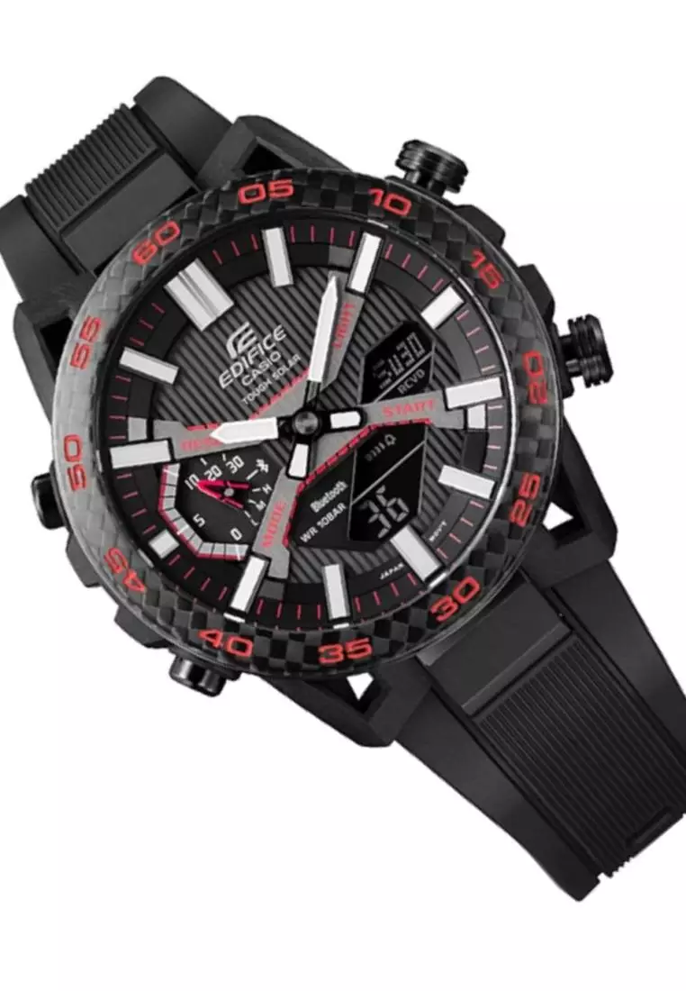 Edifice Digital Analog Watch Solar ECB-2000PB-1A