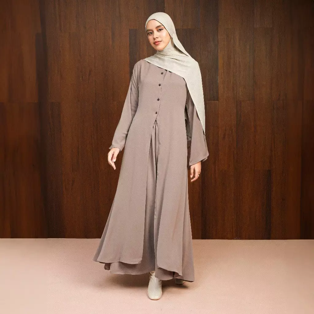Artha Outer Dress Soft Bown
