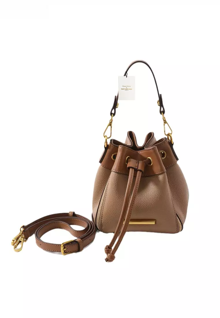 Buy Twenty Eight Shoes Stylish Faux Leather Color Matching Bucket