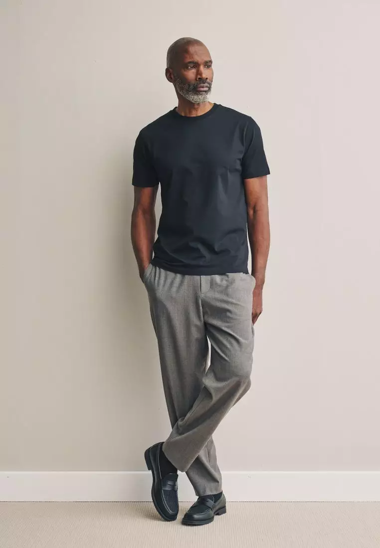 Premium Supima Cotton Crew Neck T-Shirt Slim Fit