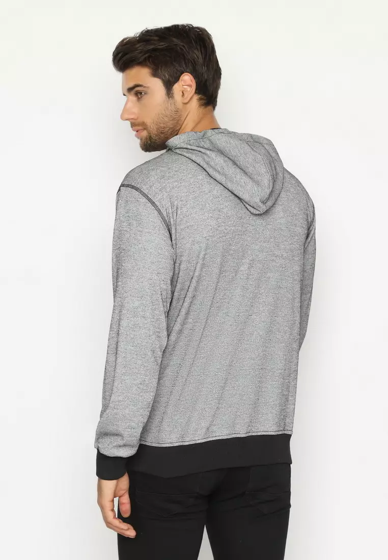 POLICE Hoodie Bordir Pria 26210028