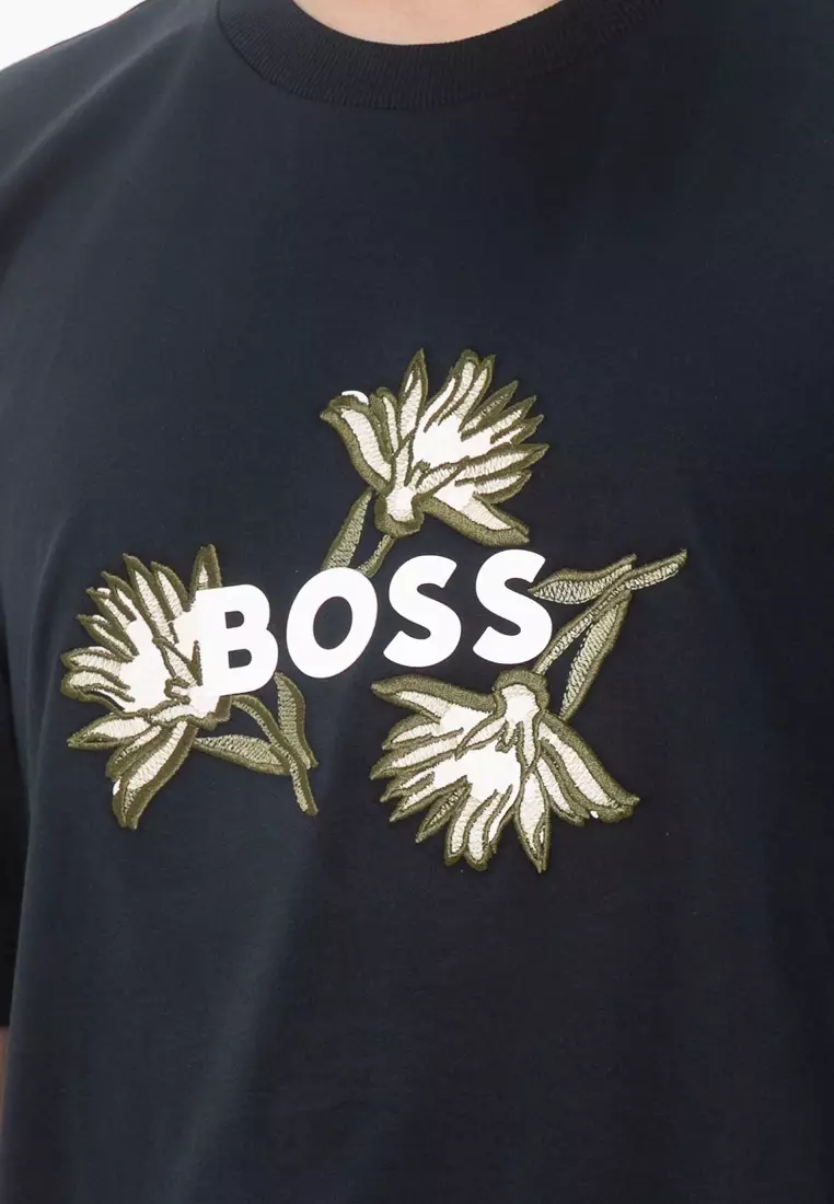 Jual BOSS Raised Logo T-Shirt - BOSS Business Original 2025 | ZALORA ...