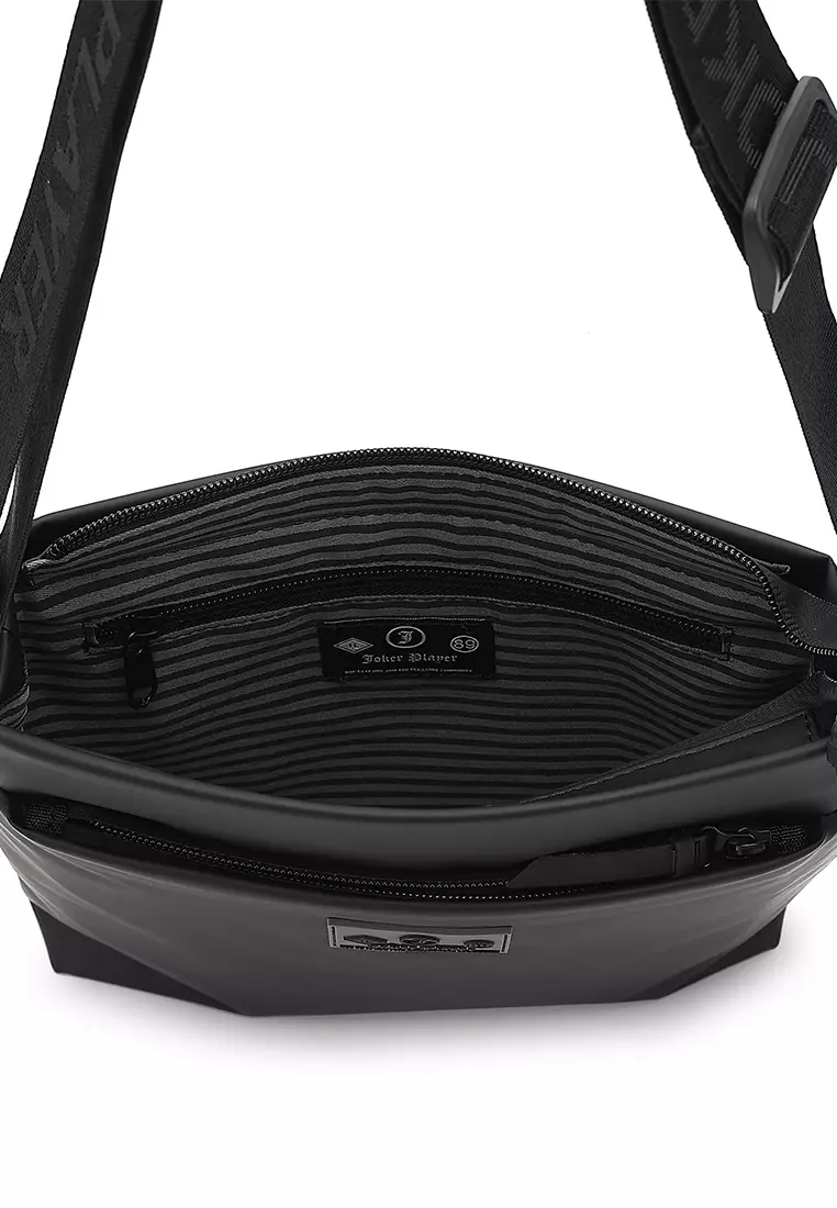 Men's Sling Bag / Crossbody Bag (Tas Selempang Pria) - Hitam