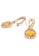 BELLE LIZ orange Aline Gold Pretty Gem Simple Earrings 26B7DAC9DBD4D2GS_4