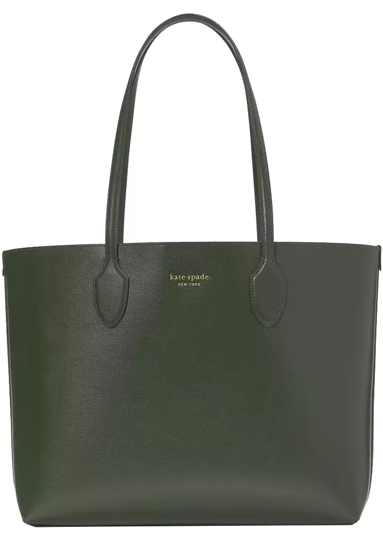 Green kate spade tote 2025