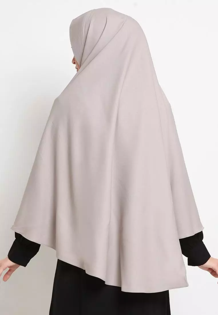 Hilya Khimar Instan Hijab Syari - Silver