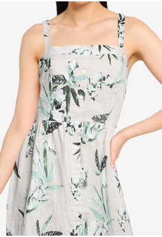 wallpapers Banana Republic Pink Floral Dress