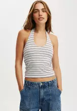 Mini Variegated Stripe Daydream Blue/Multi