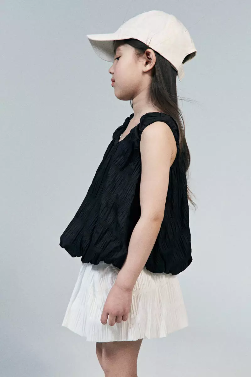 Seersucker top
