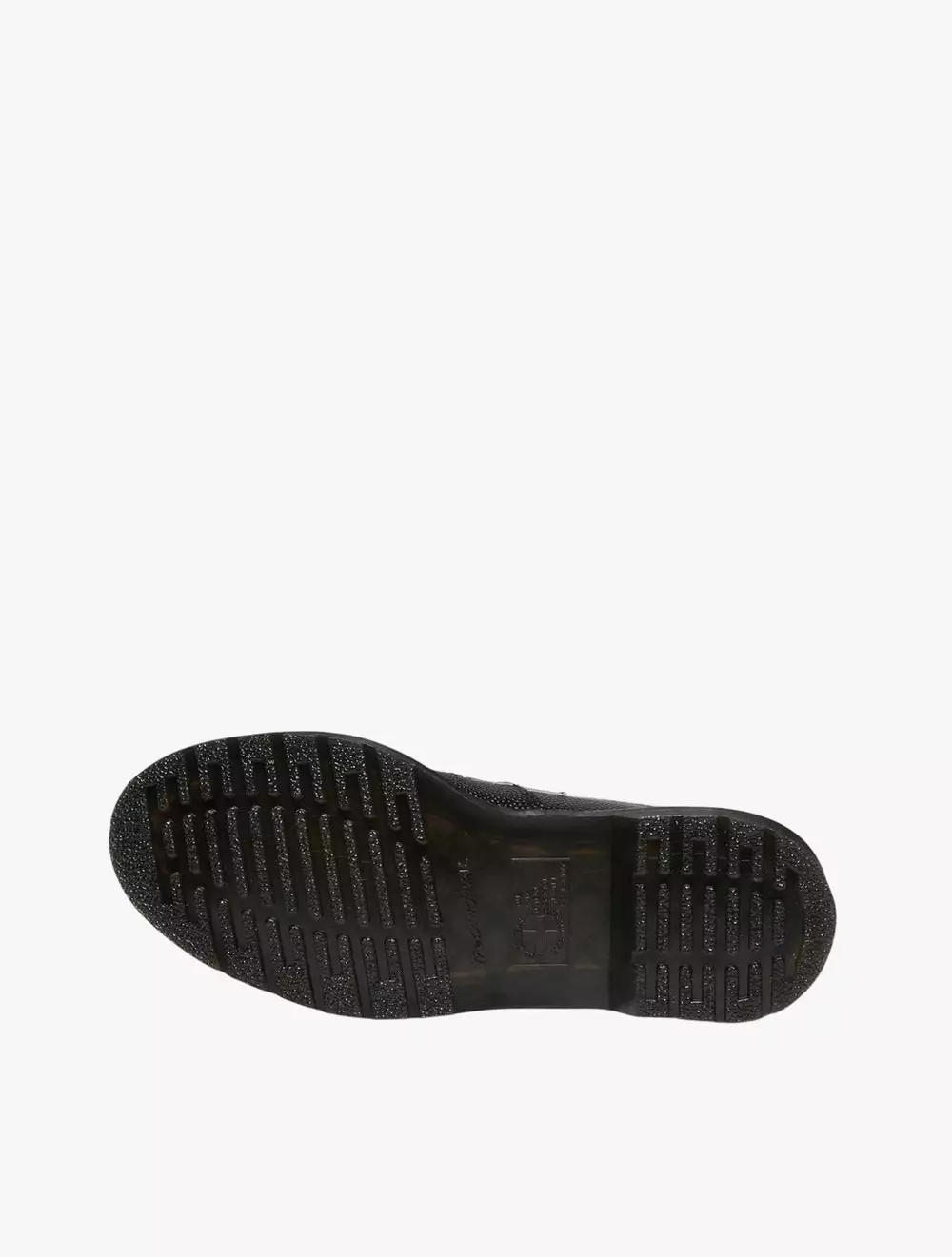 Dr. Martens Adrian BW Loafer Black+White Atlas Pebble Grain+Smooth