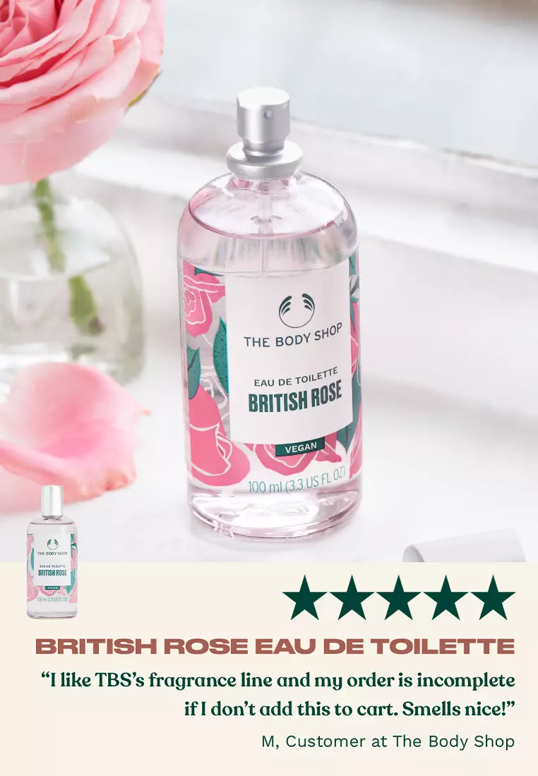 British rose edt body shop outlet