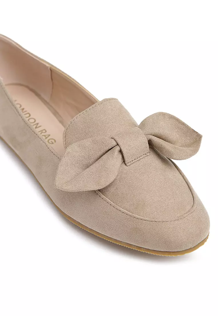 Tannse bow loafer shop