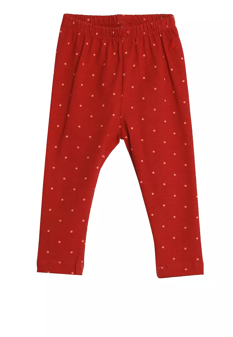 Girls polka hot sale dot leggings