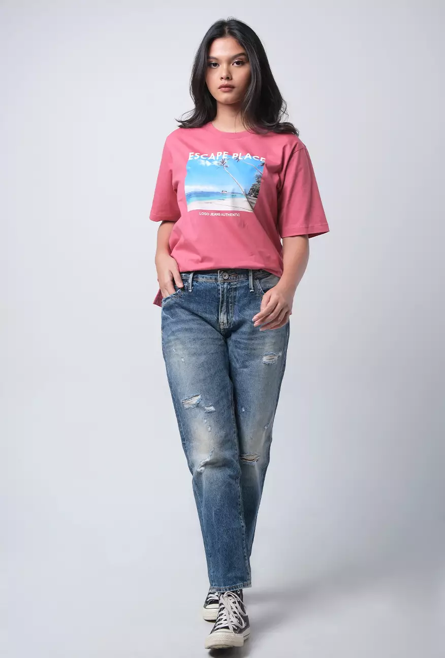 Celana Wanita Skinny Rigid 88 Series Light Blue