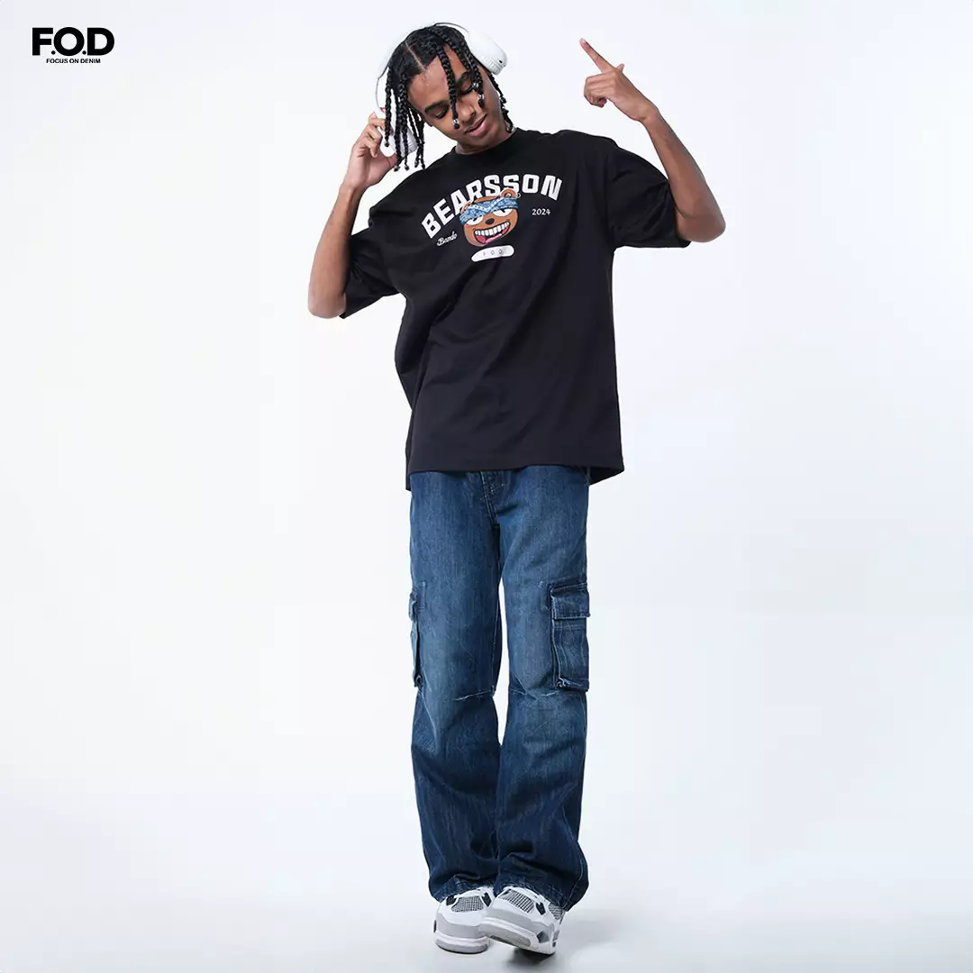 Kaos Unisex Blast Black