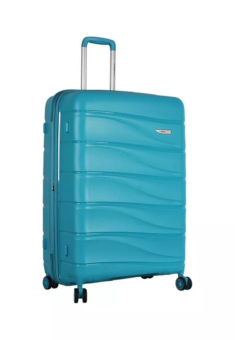 Koper - Trolley Case Travel Time PPZ2201 - 28 Inch Turchese