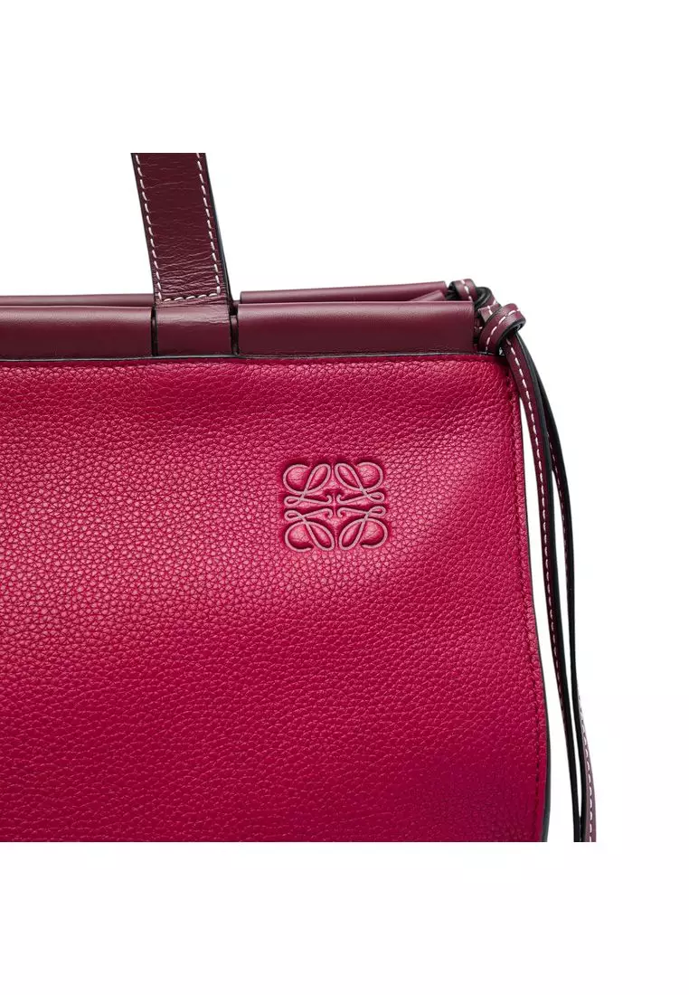 Pre-Loved Loewe Medium Leather Cushion Tote