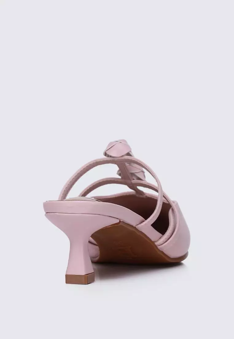 Enchantée Comfy Heels In Pink